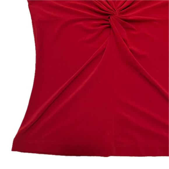 Red twist front tshirt y2k FANG - Picture 3 of 5